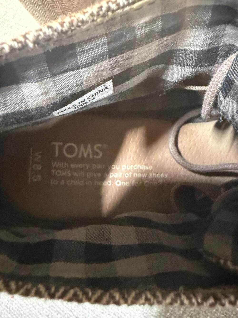 TOMS Herringbone Desert Wedge Lace-Up Ankle Booties - Picture 5 of 5